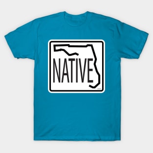 Florida Native Road Sign T-Shirt